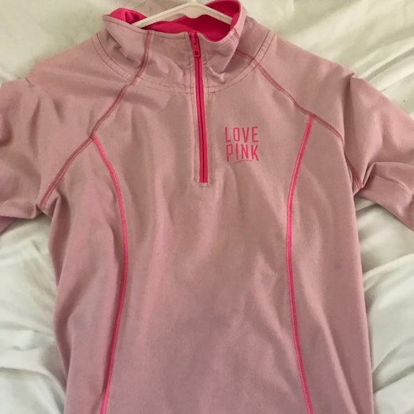 PINK Victoria's Secret Tops - PINK half zip pullover